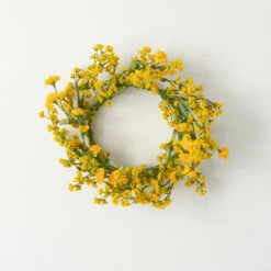 Coupon 🎁 Sullivans Artificial Yellow Wildflower Wreath 🌟 -Sullivans Sales unnamed file 180
