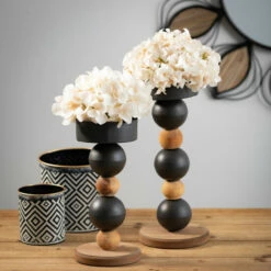 Best Pirce 😍 Sullivans Stacked Sphere Pillar Candle Holders - Set Of 2 👏 -Sullivans Sales unnamed file 1801