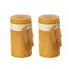 New 👍 Sullivans Brown Sugar Pillar Candles - Set Of 2 💯 -Sullivans Sales unnamed file 1838