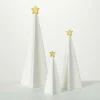 Cheap 🔔 Sullivans Porcelain Cone Tree - Set Of 3 - 6.5"x6.5"x16.5"; 5"x5"x12"; 3.5"x3.5"x8.25" 🎉 -Sullivans Sales unnamed file 1850