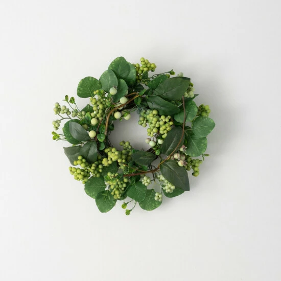 Best Sale 🔥 Sullivans Artificial Berry Foliage Wreath; Green 😍 6 Best Sale 🔥 Sullivans Artificial Berry Foliage Wreath; Green 😍 - Image 4