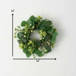 Best Sale 🔥 Sullivans Artificial Berry Foliage Wreath; Green 😍 11 Best Sale 🔥 Sullivans Artificial Berry Foliage Wreath; Green 😍 -Sullivans Sales unnamed file 1866