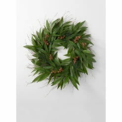 Coupon 😍 Sullivans Artificial 33" White Willow Wreath ✔️