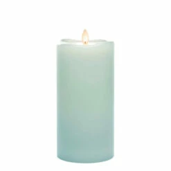 New 🌟 Sullivans 6" Wave Top Smooth LED Pillar Candle 🎁