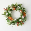 Cheap 🧨 Sullivans Artificial Tangerine And Cream Floral Wreath 😍 -Sullivans Sales unnamed file 1947