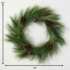 Brand new 😉 Sullivans 28" Artificial Long Pine Wreath 🔥 -Sullivans Sales unnamed file 1980