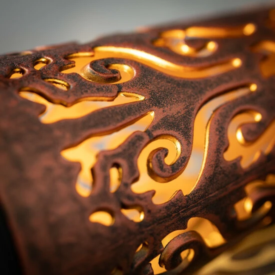 Discount 🔥 Sullivans 13" Patterned Stake Solar Light; Copper ✔️ 4 Discount 🔥 Sullivans 13" Patterned Stake Solar Light; Copper ✔️ - Image 2