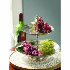 Top 10 ⭐ Sullivans Two Tiered Metal Tray - 12.5"L X12.5"W X12.5"H 🛒 -Sullivans Sales unnamed file 2021