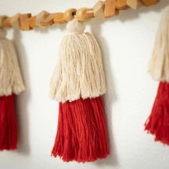 Deals ✔️ Sullivans 65" Red & White Tassel Garland 😍 -Sullivans Sales unnamed file 2033