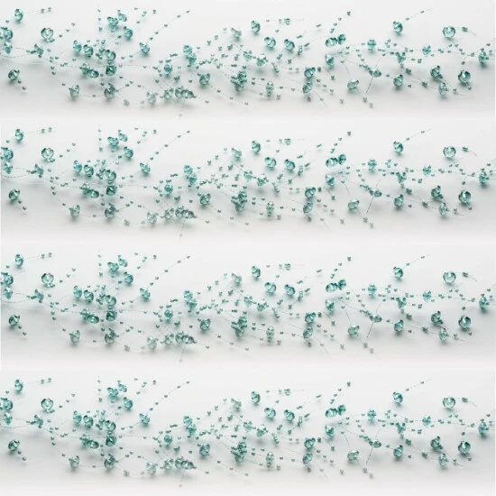Deals โจ Sullivans 5' Iridescent Bead Garland - Set Of 4 - Aqua - 5'L X 0.25"W X 0.25"H ๐ 3 Deals โจ Sullivans 5' Iridescent Bead Garland - Set Of 4 - Aqua - 5'L X 0.25"W X 0.25"H ๐