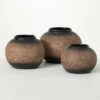 Best Pirce 🎁 Sullivans Speckled Cocoa Brown Ball Ceramic Vase - Set Of 3 ⭐ -Sullivans Sales unnamed file 205