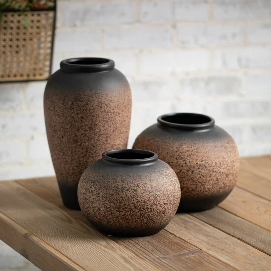 Best Pirce ๐ Sullivans Speckled Cocoa Brown Ball Ceramic Vase - Set Of 3 โญ 5 Best Pirce ๐ Sullivans Speckled Cocoa Brown Ball Ceramic Vase - Set Of 3 โญ - Image 3