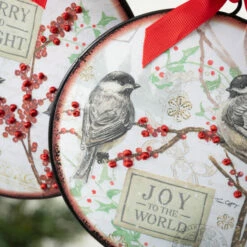 Budget ✔️ Sullivans Chickadee Disc Ornament - Set Of 2 ⭐ -Sullivans Sales unnamed file 2077