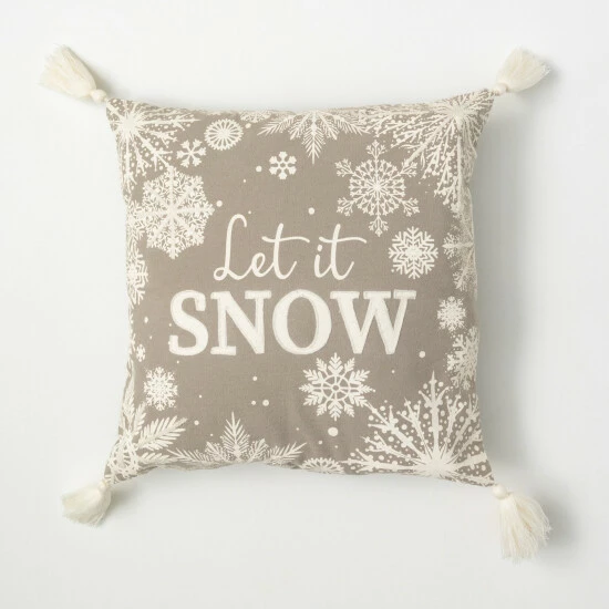 Promo 😍 Sullivans Let It Snow Accent Pillow 💯 3 Promo 😍 Sullivans Let It Snow Accent Pillow 💯