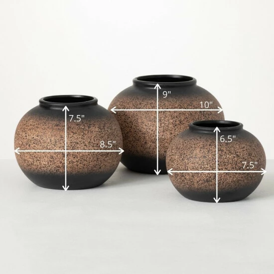 Best Pirce ๐ Sullivans Speckled Cocoa Brown Ball Ceramic Vase - Set Of 3 โญ 8 Best Pirce ๐ Sullivans Speckled Cocoa Brown Ball Ceramic Vase - Set Of 3 โญ - Image 6