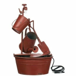 Budget 🌟 Sullivans Weathered Lily Pad Fountain - 10.75"L X 10.75"W X 20"H 🤩