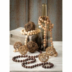 New 🌟 Sullivans Vine Ball - Set Of 2 - Brown 👏 -Sullivans Sales unnamed file 2155