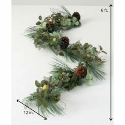 Coupon ⌛ Sullivans 6' Artificial Pine, Berry & Cone Garland - Set Of 2 - Green - 6'L X 12"W X 6"H 🔥 7 Coupon ⌛ Sullivans 6' Artificial Pine, Berry & Cone Garland - Set Of 2 - Green - 6'L X 12"W X 6"H 🔥 -Sullivans Sales unnamed file 2171