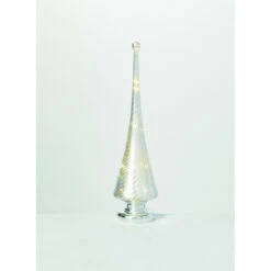 Promo 💯 Sullivans LED Glass Tabletop Tree - 4"L X 4"W X 17"H ❤️