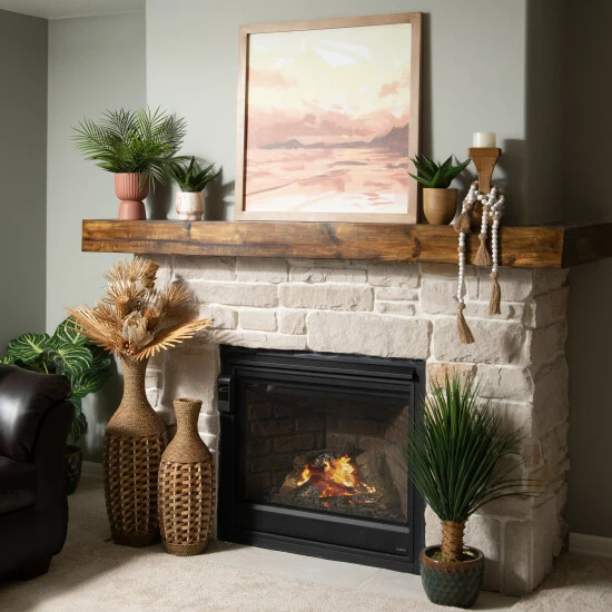 Promo 😍 Sullivans 32 In. And 24.25 In. Organic Woven Rattan Vases - Set Of 2; Brown ⭐ 6 Promo 😍 Sullivans 32 In. And 24.25 In. Organic Woven Rattan Vases - Set Of 2; Brown ⭐ - Image 4