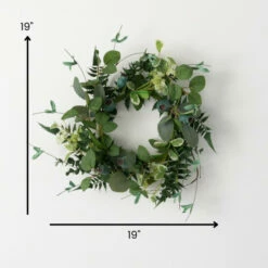 Brand new 🎁 Sullivans Artificial Green Pod Foliage Wreath 🎁 -Sullivans Sales unnamed file 2236
