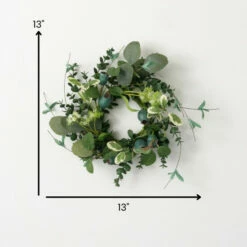 Brand new 🎁 Sullivans Artificial Green Pod Foliage Wreath 🎁 -Sullivans Sales unnamed file 2238