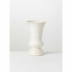 Best reviews of ✨ Sullivans Ceramic Distressed White Vase, 6 X 10 Inches ⭐