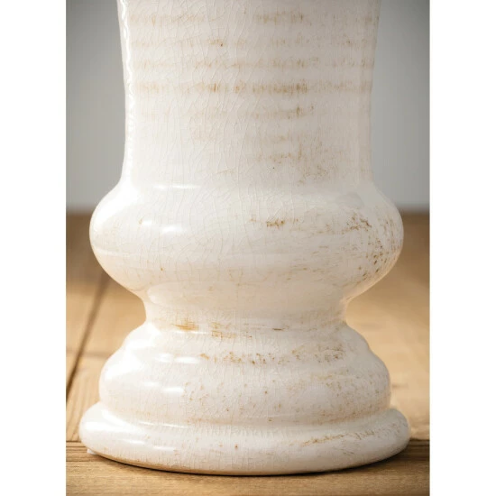 Best reviews of ✨ Sullivans Ceramic Distressed White Vase, 6 X 10 Inches ⭐ 4 Best reviews of ✨ Sullivans Ceramic Distressed White Vase, 6 X 10 Inches ⭐ - Image 2