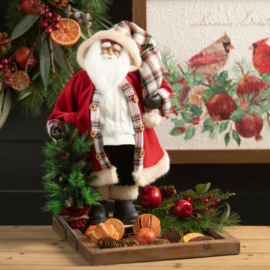 Cheapest ๐ Sullivans Classic Plaid Santa Figure โ๏ธ 5 Cheapest ๐ Sullivans Classic Plaid Santa Figure โ๏ธ - Image 3