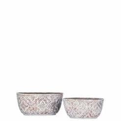 Flash Sale 😉 Sullivans Patterned Oval Pot - Set Of 2 🥰