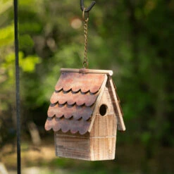 Budget 🎁 Sullivans 12.5 In. Copper Shingled Birdhouse; Brown 🌟 -Sullivans Sales unnamed file 2306