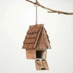 Budget 🎁 Sullivans 12.5 In. Copper Shingled Birdhouse; Brown 🌟 -Sullivans Sales unnamed file 2307