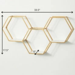 Best Pirce ๐ Sullivans Hexagonal Gold Metal Shelf ๐ฏ 9 Best Pirce ๐ Sullivans Hexagonal Gold Metal Shelf ๐ฏ -Sullivans Sales unnamed file 2333