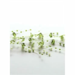 Best Pirce ✔️ Sullivans Green Bead Garland Metallic Silver 😀 -Sullivans Sales unnamed file 2343