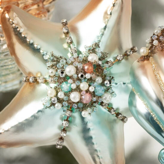 Brand new ๐ Sullivans Glass Seashells Ornament - Set Of 3 โ 4 Brand new ๐ Sullivans Glass Seashells Ornament - Set Of 3 โ - Image 2