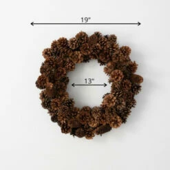 Best Pirce 🔥 Sullivans 19" Pinecone Wreath 🥰 -Sullivans Sales unnamed file 2372