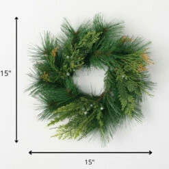 Top 10 ๐ Sullivans 15" Artificial Mixed Pine & Juniper Mini Wreath โจ 5 Top 10 ๐ Sullivans 15" Artificial Mixed Pine & Juniper Mini Wreath โจ -Sullivans Sales unnamed file 2374
