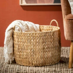 Cheapest ❤️ Sullivans 14.5 In And 16.5 In Handcrafted Fiber Baskets - Set Of 2; Brown - 20"L X 20"W X 16.5"H; 16.75"L X 16.75"W X 14.5"H ✔️ -Sullivans Sales unnamed file 2377
