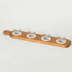 Wholesale 🔔 Sullivans Wooden Plank Votive Holder 👍