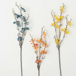 Wholesale 💯 Sullivans Artificial Bright Colorful Berry Branches - Set Of 3 😀