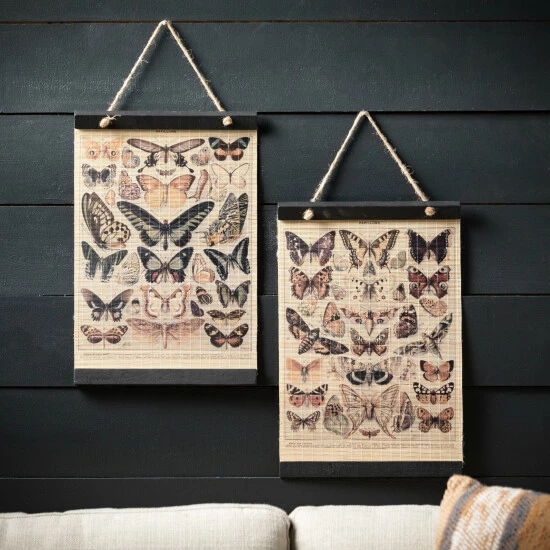 New 😍 Sullivans 16.5 In. Retro Butterfly Wall Panel - Set Of 2; Brown 👏 5 New 😍 Sullivans 16.5 In. Retro Butterfly Wall Panel - Set Of 2; Brown 👏 - Image 3