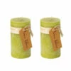 Wholesale 🔔 Sullivans Green Grape Pillar Candles - Set Of 2 😀