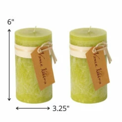 Wholesale 🔔 Sullivans Green Grape Pillar Candles - Set Of 2 😀 -Sullivans Sales unnamed file 2415