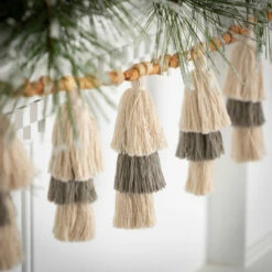 Best reviews of 💯 Sullivans 65" Alabaster Tassel Garland - Brown 🔥 -Sullivans Sales unnamed file 2418