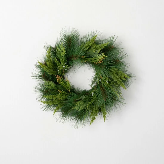 New โญ Sullivans 16" Artificial Mixed Pine & Juniper Mini Wreath ๐ 3 New โญ Sullivans 16" Artificial Mixed Pine & Juniper Mini Wreath ๐