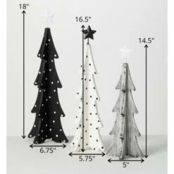 Promo ⌛ Sullivans Wood And Metal Tree - Set Of 3 - 6.75"x6.75"x18"; 5.75"x5.75"x16.5"; 5"x5"x14.5" 😀 -Sullivans Sales unnamed file 2428