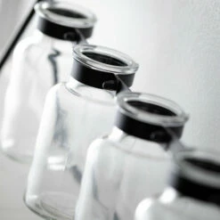 Budget 😉 Sullivans Four Glass Bottle Vase Stand ✔️ -Sullivans Sales unnamed file 2430