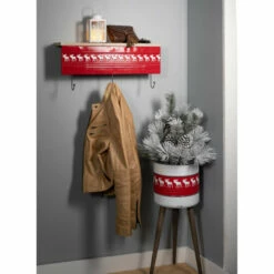 Outlet 👏 Sullivans Reindeer Metal & Wood Planter Stand - Set Of 2 - 11"L X 11"W X 26.5"H; 12.5"L X 12.5"W X 26.5"H 🥰 -Sullivans Sales unnamed file 2471