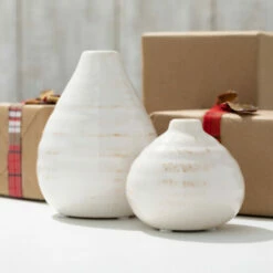 Brand new 🔔 Sullivans Ceramic Compact Vase - Set Of 3 Matte Black 🎉 -Sullivans Sales unnamed file 2476