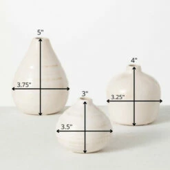 Brand new 🔔 Sullivans Ceramic Compact Vase - Set Of 3 Matte Black 🎉 -Sullivans Sales unnamed file 2478